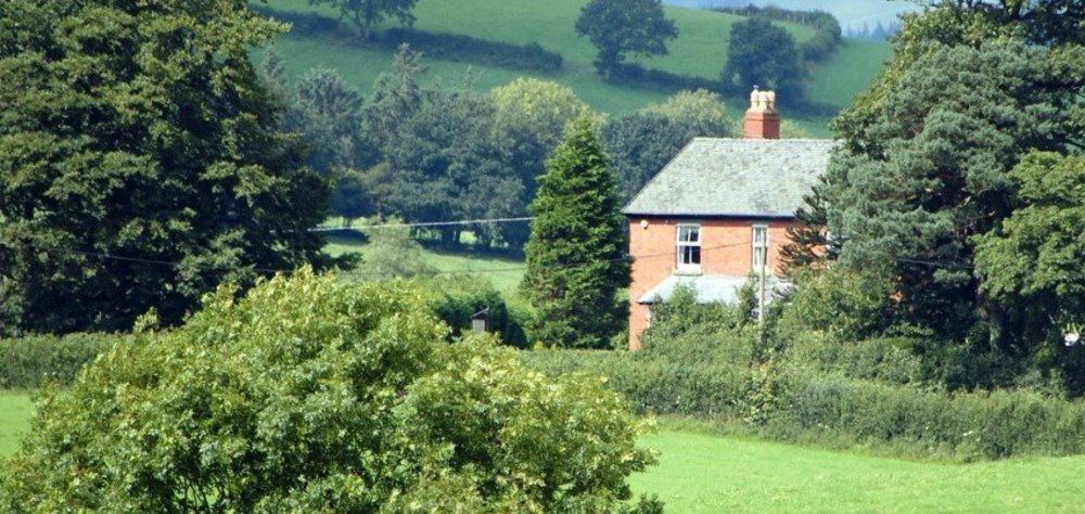 The Old Vicarage Dolfor Newtown (Powys) Exterior foto